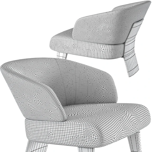 Armchair Minotti Reeves Large — Скачать