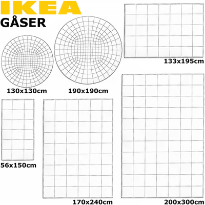 IKEA ADUM (Odum) RUG SET — Ver 2