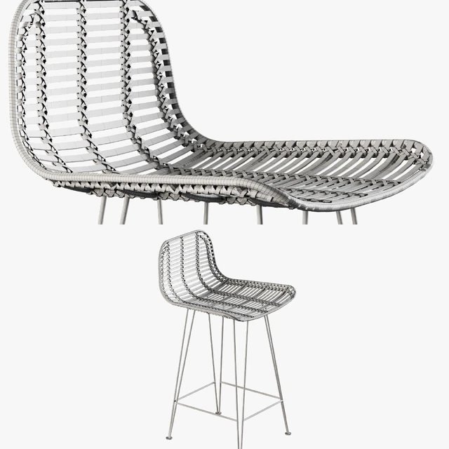 Bar Stool HK Living — Скачать