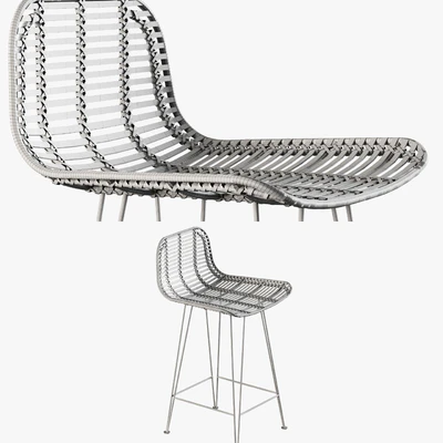 Bar Stool HK Living — Вид 2