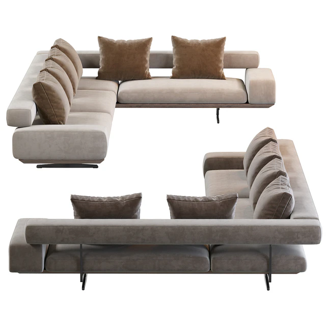 Wing corner sofa — Descargar