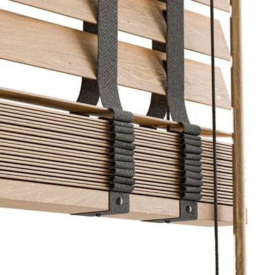 Wooden blinds for the attic window — Вид 3