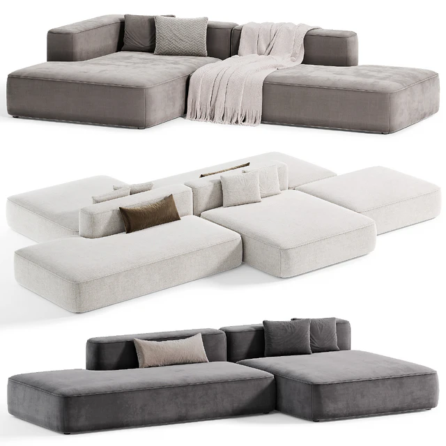 Leman Modular sofa Modern Sofa 02 By Lavsit — Скачать