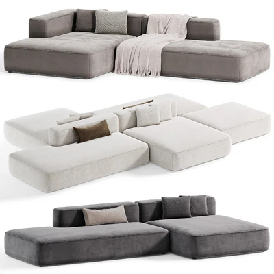 Leman Modular sofa Modern Sofa 02 By Lavsit — Вид 1
