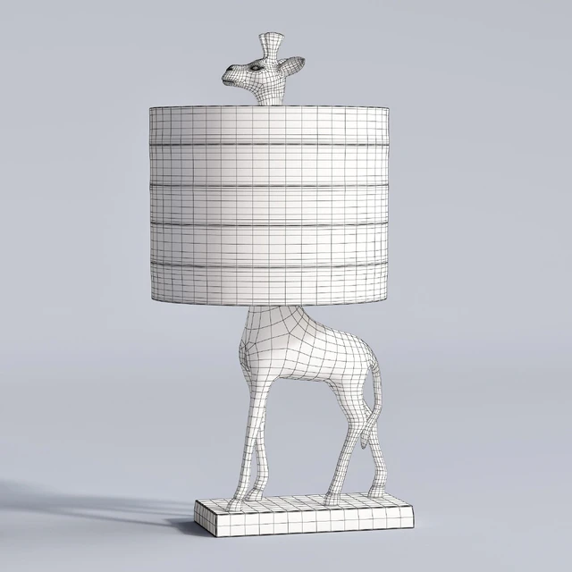 The Emily & Meritt Giraffe Complete Lamp — Скачать