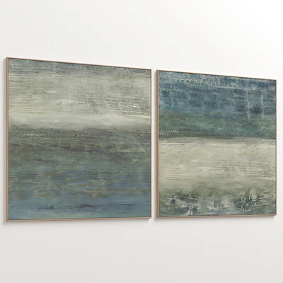 Accent Large Abstract Textural Wall Art C-953 — Вид 5