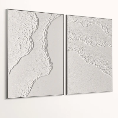 Plaster Two Photo Frames T-455 — Вид 6