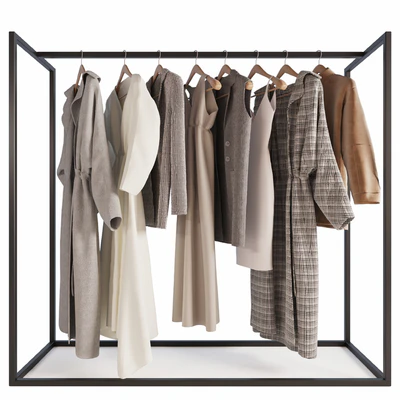 Hanger with womens clothing — Ver 1