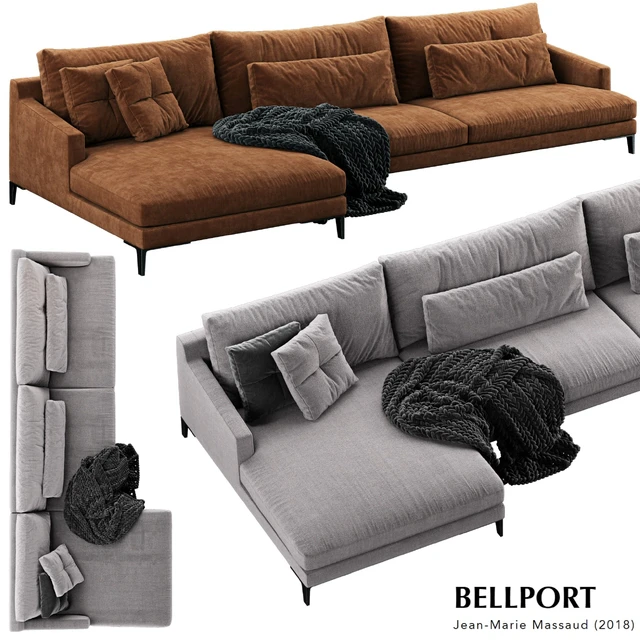 Poliform Bellport Sofa 2 — Скачать