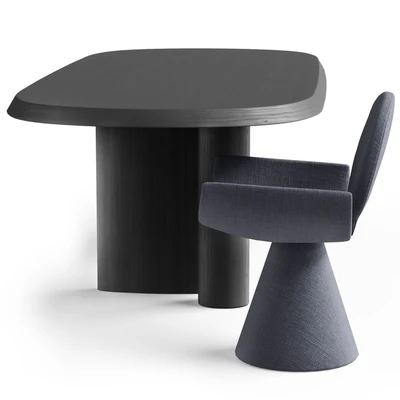 Padiglioni table and Youpi chair by BONALDO — Ver 3