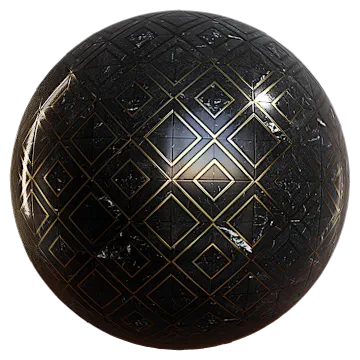 gold inlay marble tiles 001 — Скачать