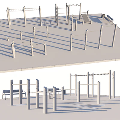 Workout sports ground. Playground — Ver 5