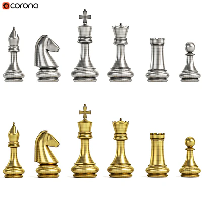 Chess 01 Metal version — Вид 5