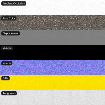 exposed aggregate concrete paving texture — Вид 5