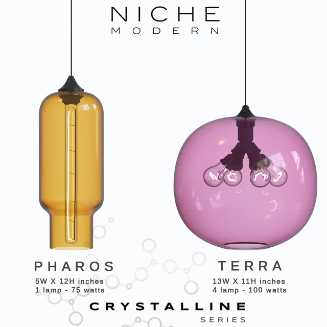 Pendant lights Niche Crystalline - 4 — Descargar