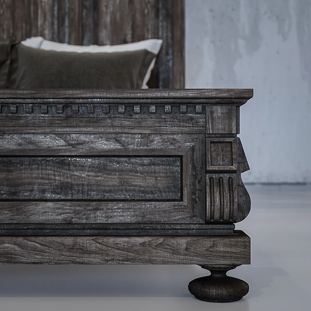 RESTORATION HARDWARE. St. James Panel Bed Without Footboard — Скачать
