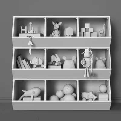 Toys and furniture set 37 (3 colors) — Ver 3
