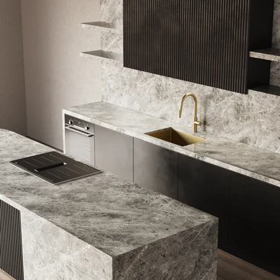Modern style kitchen with island Kitchen 09 — Ver 5