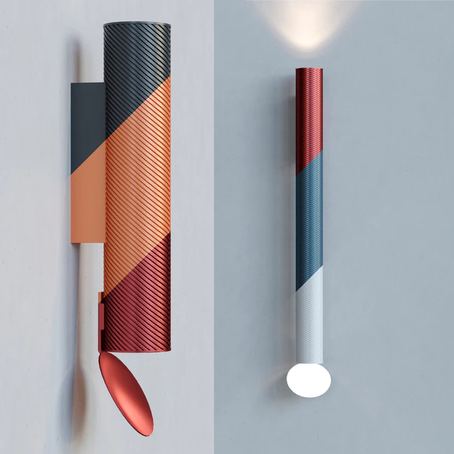 Wall lamp FLAUTA SPIGA INDOOR — Descargar