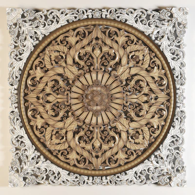 Ornament Lotus Flower Mandala — Ver 4