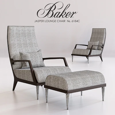 BAKER JASPER LOUNGE CHAIR — Ver 1