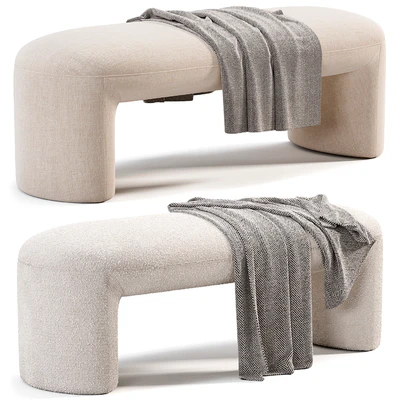 Mira Bench Pouf By Trithouse — Вид 5