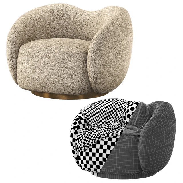 Eichholtz SWIVEL CHAIR DIEGO — Descargar