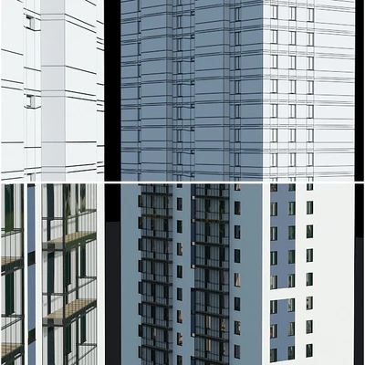 Set of multi-storey houses 2 — Ver 2