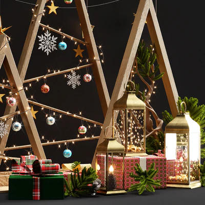 New year decorative set 2 — Ver 3