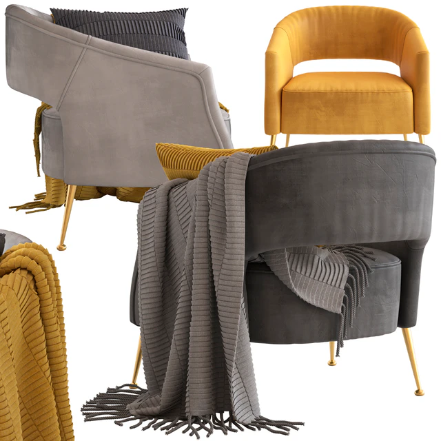 Cult Furniture Bella Armchair — Скачать