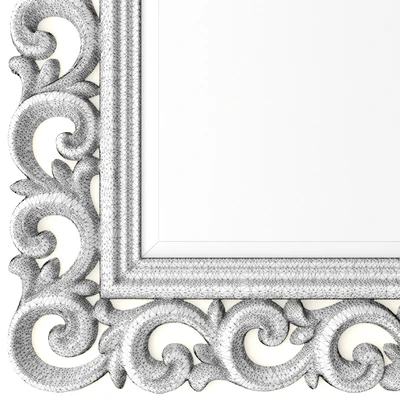 MirrorMirror. luxury, mirror, gold, wall decor, luxury, carved, frame, classic — Ver 2