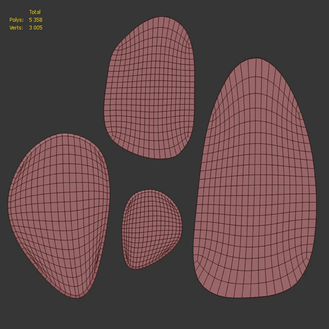 Набор зеркал Cinta и Stone, La Redoute — Скачать