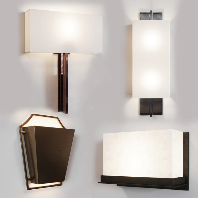 Holly Hunt set SCONCE 5 — Скачать