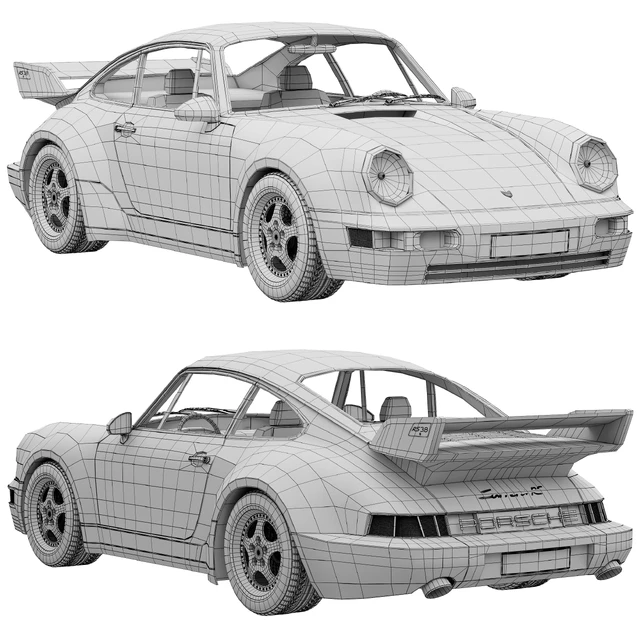 Porsche 911 3.8 Carrera RS (964) — Скачать