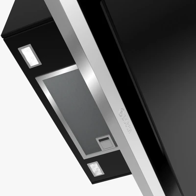 Bosch Wall mounted Inclined hood DWK98PR60B Serie 8 — Ver 2