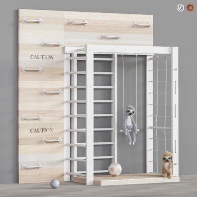 Toys and furniture set 82 (3 size options) — Ver 1