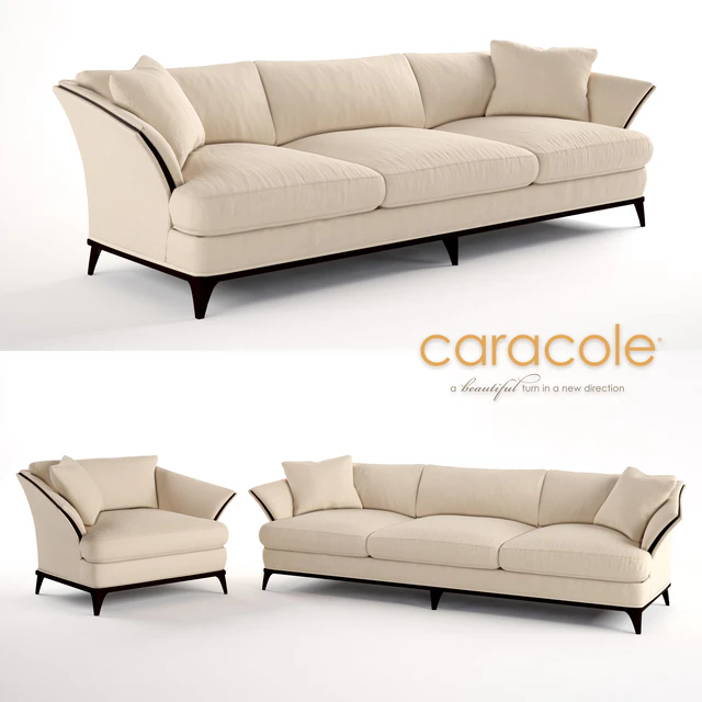 A SIMPLE LIFE chair and sofa by Caracole — Скачать
