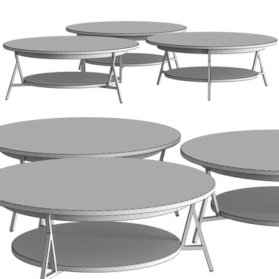 Arflex Cradle Coffee Tables — Ver 2