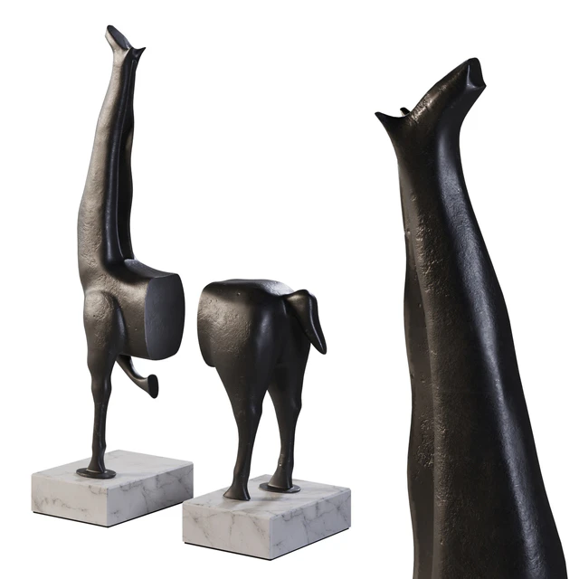 Giraffe sculpture 1 — Скачать