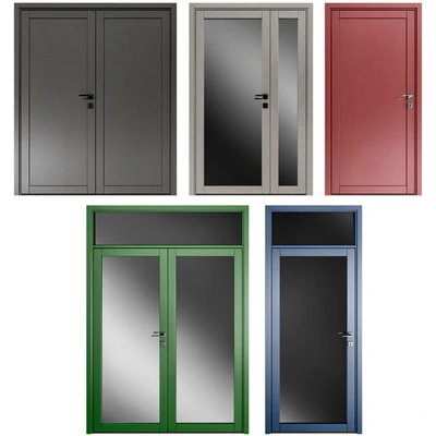 Metal swinging fire doors — Ver 1