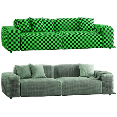 006 Cloud Sofa modular 2 seat by Prostoria — Вид 3