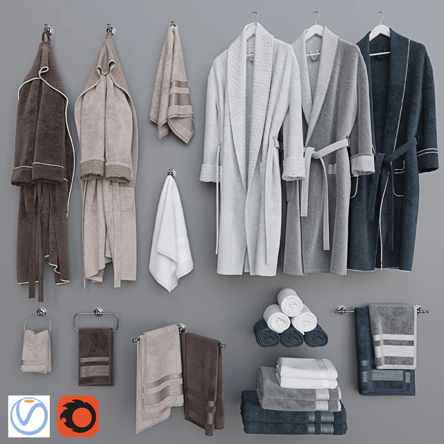 Bathrobe set 4 — Descargar