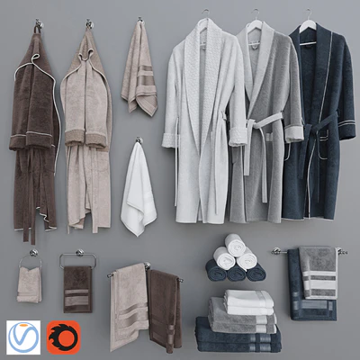 Bathrobe set 4 — Ver 1