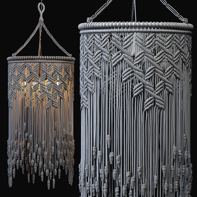 Macrame Pendant Lights — Скачать