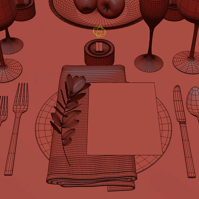 Сервировка стола / Table setting 16 — Скачать