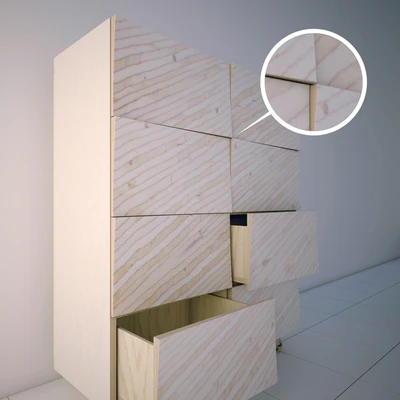 dresser and TV-stands Archpole origami ply — Ver 3
