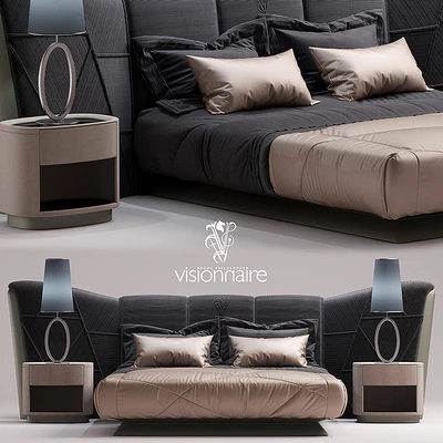 Bed visionnaire Plaza BED — Ver 1