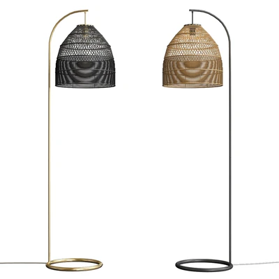 Java Arc Overreach Floor Lamp — Ver 1