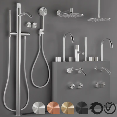 CEA Duet bathroom faucet set — Ver 1