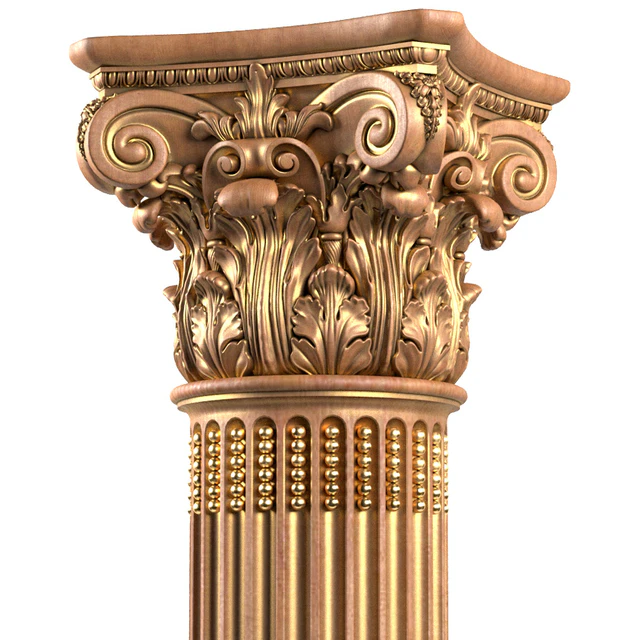 Round classic column. — Descargar